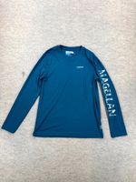Magellan Outdoors Grotto Falls Classic Fit Fishing Shirt Mens Large Blue Graphic