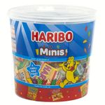 Haribo Minis (10g x 100 pack) - Halal Jelly  - Candy