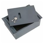 Sealey Key Lock Floor Safe 260 x 400 x 140mm Heavy Duty Steel Fixable