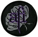 A FIRE INSIDE purple logo 2003 EMBROIDERED SEW/IRON ON PATCH no longer made AFI