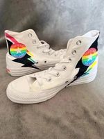 Converse Chuck Taylor All Star Pride Rainbow High Tops, size UK 4/EU 37
