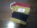 NEWMARKET STRIPE FLEECE STIRRUP BAGS