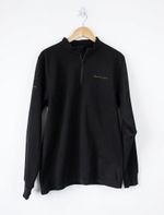 KORUM Tactical Angling XL 1/4 Zip Jumper Black Fleece Fishing Sweatshirt KDRIS⁠