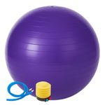 65CM Exercise Ball Yoga Pilates & Balance  Anti Slip with Quick Foot Pump