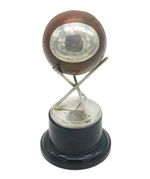 Sterling Silver Cricket Ball & Stumps Hat-Trick Trophy Antique 1937 Birmingham