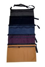 Denim Market Trader Money Belt Bag Pouch Apron Adjust Waist Strap Black Colours