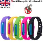 Anti Mosquito Insect & Bug Repellent Bracelet Bands Silicone Wristband 1- 10 PK