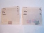 EARLY EGYPT STAMPS - SC# 29 - 211 & BACK OF BOOK - USED - BB-2