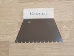 Rewmar 6mm B11 V-Notched Wood Flooring Adhesive Trowel / Spreader