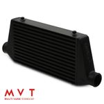 DIRENZA 2.5" MVT BLACK ALLOY UPRATED DIY TURBO CONVERSION INTERCOOLER CORE FMIC