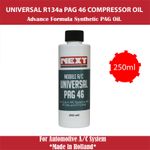 250ml AUTOMOTIVE AIRCON AC R134a UNIVERSAL PAG46 SYNTHETIC COMPRESSOR OIL PAG 46