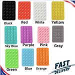 Double Side Silicon Suction Pad Mobile Phone Case Fixture Sticky Grip Band New