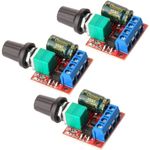 3pcs 6V 12V 24V 35V PWM DC Motor Speed Regulator 5A 90W Control Switch Module