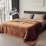 Waterproof Double Bed Blanket - 60x80in SplashGuard Throw, Leakproof & Washable
