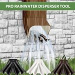 Downspout Extension 3x4" / 3x2" Downspout Rain Diverter Gutter Water Redirector.