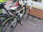 Bike Cycle Rack for 4 Bikes Safe and Secure Storage