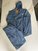 Rare ASICS Set - Jacket And Pants - Light Blue