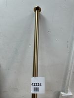 Ivilon Tension Curtain rod 36"-54" Warm Gold Color