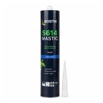 Bostik Mastic Sealer 490g Cartridge Flex Sealant 5614 Non-Drying Butyl Black