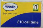 Tesco Mobile £10 Top-Up Card - Unused & Unopened Wrapping