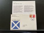 Scotland FDC 1976- Definitive stamps