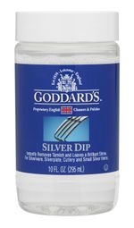 Goddards Silver Dip Polish Cleaner & Tarnish Remover 10oz (295ml)