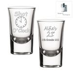 Personalised Shot Glass 18th 21st 30th Birthday Stag/Hen Party Engraved Gift