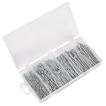 Sealey Split Pin Assortment 555pc Small Sizes Imperial Metric - Part No. AB001SP