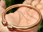 1Pc Pure Copper Mens Healing Bangle, Cuff, Bracelet, Jewelry, Spiritual, 57 gram
