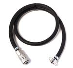 HGV Air-Tank Inflator Hose, 1m - Male/Female Connector Options