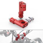 Adjustable Handlebar Riser Clamps For Honda TRX450R 06-09 TRX450ER 2006-2014 Red