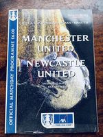 1999 FA Cup Final Manchester United V Newcastle United Football Match Programme