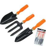 Neilsen 3pc Garden Hand Tool Gardening Kit Trowel Rake Hoe Shovel Set 