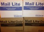 MAIL LITE / LITES PADDED BAGS ENVELOPES 'ALL SIZES' +FREE 24H DEL - WHITE & GOLD