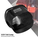 Smoke LED Brake Tail Light LED Rear Running Lamp For Harley Touring Sportster