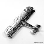 Royal Flying Corps Badge Brooch -WW1 Biplane Sopwith Camel- Royal Air Force RAF