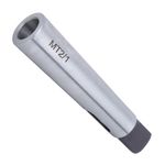 MT2 To MT1 Taper Reducing Adapter Drill Sleeve Silver High Hardness TO.