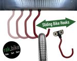 Sliding Bike Hooks for Bicycle Storage Rack Build Custom Rail with Channel Strut