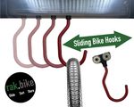 Sliding Bike Hooks for Bicycle Storage Rack Build Custom Rail with Channel Strut