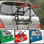3 BICYCLE BIKE CAR CYCLE CARRIER RACK UNIVERSAL FITTING SALOON HATCHBACK ESTATE