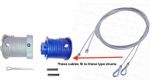 CARDALE GARAGE DOOR CABLES SIDE LIFT TENSION WIRES CD PRO DRUMS WICKES B&Q