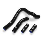 BLACK Samco Silicon Rad Hoses fit Honda CR 250 R  1992-1996