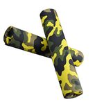 Durable Barbell Pad Yellow Squat Bar Pad Reusable Cushion for Exercise
