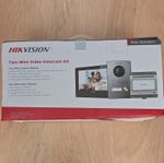 Hikvision DS-KIS701 Two-Wire Video Intercom Kit HD Fisheye Access Control