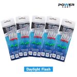 Daylight Flash  -  7 Hooks Mackerel Feathers 5 / 10 Packs