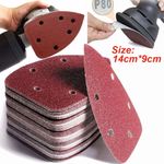 40X  Mouse Sanding Sheets Sandpaper 60 80 120 240 Mixed Grit