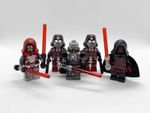 Lego Star Wars Darth Revan, Darth Malgus Old Republic Sith Troopers Sith Warrior