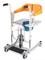 Commode Toilet Hydraulic Mobile Patient Transfer Chair