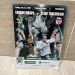 Heineken Cup Final Programme 2004 Toulouse London Wasps Rugby Union