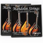 2x PACKS Mandolin Strings Bluegrass Irish Folk Light Gauge 8-Strings ADAGIO PRO